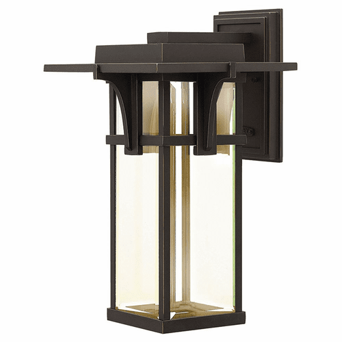 Hinkley Manhattan Outdoor Large Wall Mount - Oil Rubbed Bronze - 2325OZ-LED