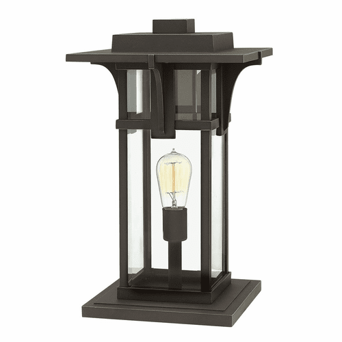 Hinkley Manhattan Outdoor Pier Mount - Oil Rubbed Bronze - 2327OZ-LV