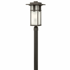Hinkley Manhattan Outdoor Post Top/ Pier Mount - Oil Rubbed Bronze - 2231OZ-LED