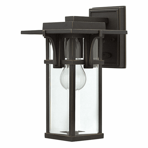 Hinkley Manhattan Outdoor Small Wall Mount - Oil Rubbed Bronze - 2320OZ