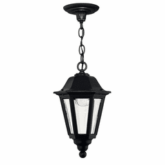 Hinkley Manor House Outdoor Hanging Light - Black - 1412BK Hinkley Manor House Outdoor Hanging Light - Black - 1412BK