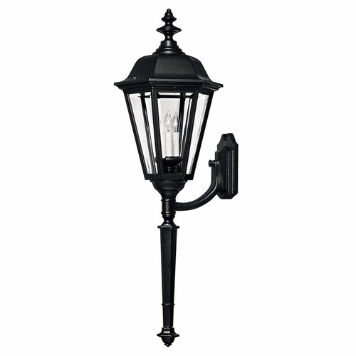Hinkley Manor House Outdoor Large Wall Mount - Black - 1470BK