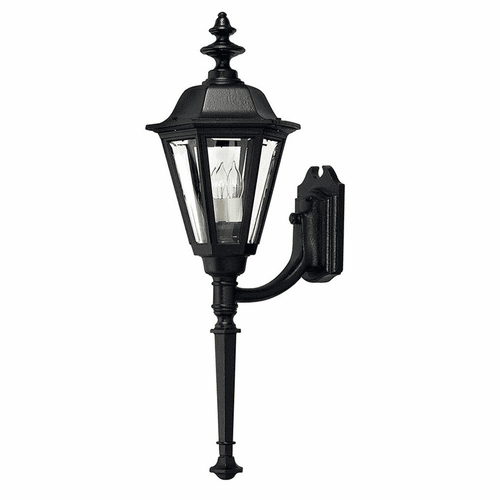Hinkley Manor House Outdoor Medium Wall Mount - Black - 1440BK