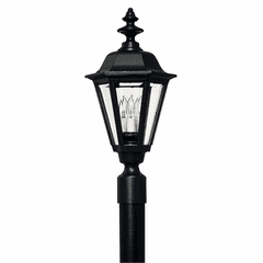 Hinkley Manor House Outdoor Post Top/ Pier Mount - Black - 1441BK Hinkley Manor House Outdoor Post Top/ Pier Mount - Black - 1441BK