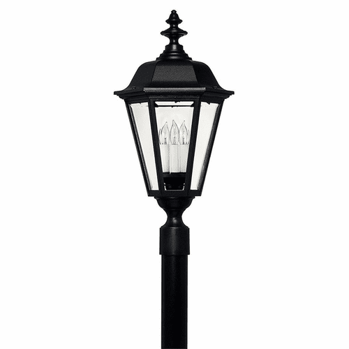 Hinkley Manor House Outdoor Post Top/ Pier Mount - Black - 1471BK