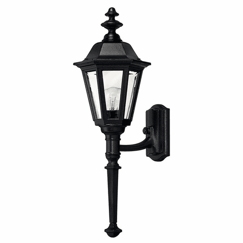 Hinkley Manor House Outdoor Small Wall Mount - Black - 1410BK