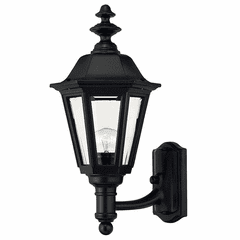 Hinkley Manor House Outdoor Small Wall Mount - Black - 1419BK