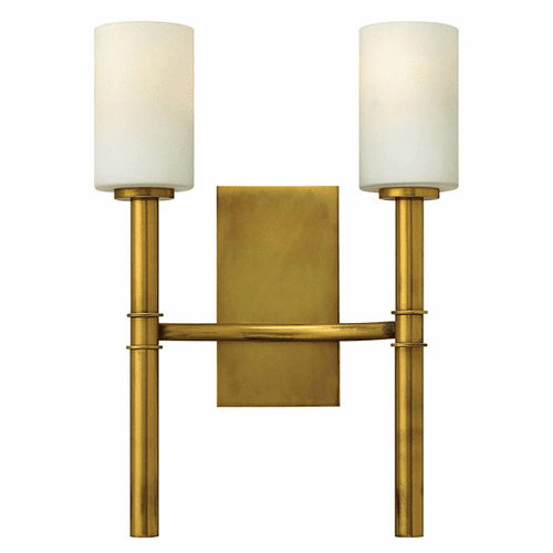Hinkley Margeaux 2-LT Wall Sconce - Vintage Brass - 3582VS