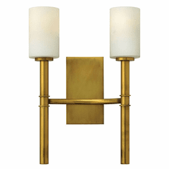 Hinkley Margeaux 2-LT Wall Sconce - Vintage Brass - 3582VS