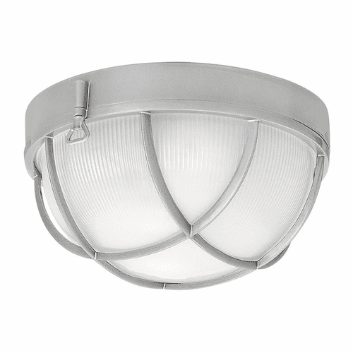Hinkley Marina Outdoor Flush Mount - Hematite - 2413HE