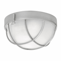 Hinkley Marina Outdoor Flush Mount - Hematite - 2413HE Hinkley Marina Outdoor Flush Mount - Hematite - 2413HE