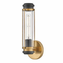 Hinkley Masthead 1-LT Bath Vanity Light - Heritage Brass - 53180HB