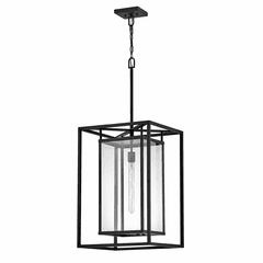 Hinkley Max 1-LT Large Hanging Lantern - Black - 2592BK-LL
