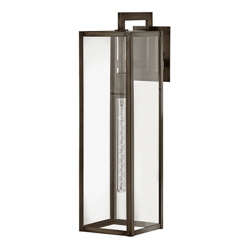 Hinkley Max Large Outdoor Wall Mount Lantern - Burnished Bronze - 2595BU