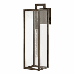 Hinkley Max Large Outdoor Wall Mount Lantern - Burnished Bronze - 2595BU
