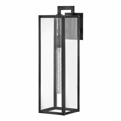Hinkley Max Outdoor Large Wall Mount Lantern - Black - 2595BK-LL