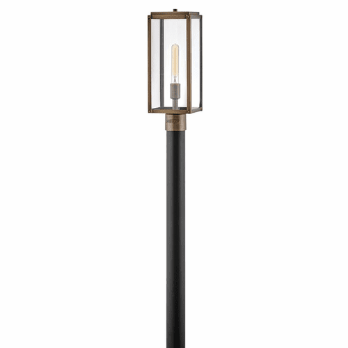 Hinkley Max Outdoor Med Post Top/Pier Mount Lantern - Burnished Bronze - 2591BU-LL