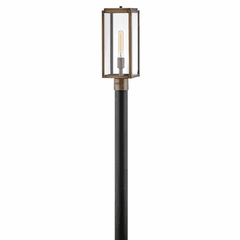 Hinkley Max Outdoor Med Post Top/Pier Mount Lantern - Burnished Bronze - 2591BU-LL