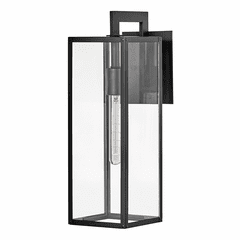 Hinkley Max Outdoor Medium Wall Mount Lantern - Black - 2594BK-LL