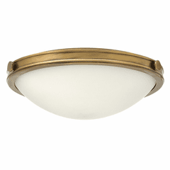Hinkley Maxwell Flush Mount - Heritage Brass - 3783HB-LED