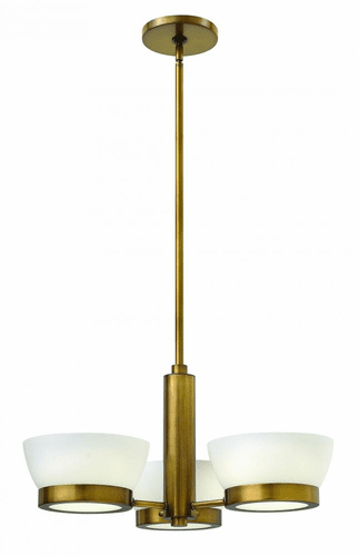 Hinkley Mercer Chandelier in Steel Finish - 3653HB