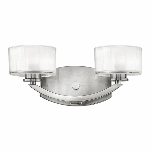 Hinkley Meridian 2-LT Bath Light - Brushed Nickel - 5592BN