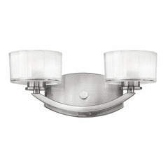 Hinkley Meridian 2-LT Bath Light - Brushed Nickel - 5592BN