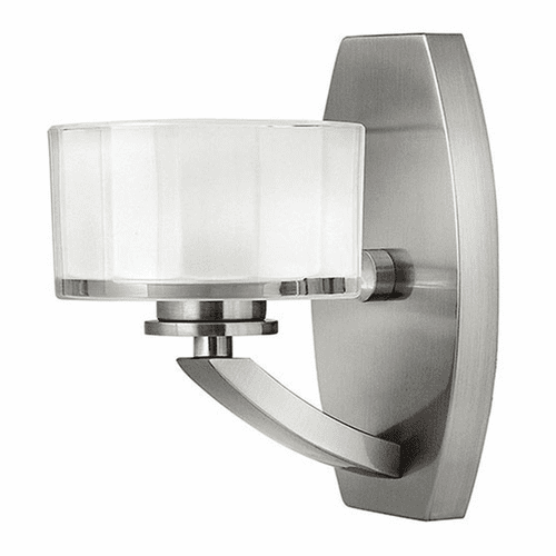 Hinkley Meridian Bathroom Wall Sconce - Brushed Nickel - 5590BN-LED