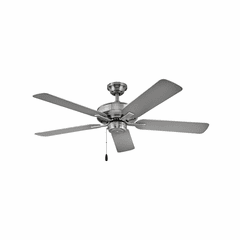 Hinkley Metro 52" Ceiling Fan - Brushed Nickel - 903352FBN-NIA