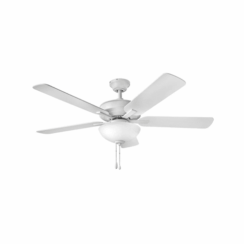 Hinkley Metro Illuminated 52" Ceiling Fan - Chalk White - 903352FCW-LIA