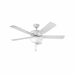 Hinkley Metro Illuminated 52" Ceiling Fan - Chalk White - 903352FCW-LIA