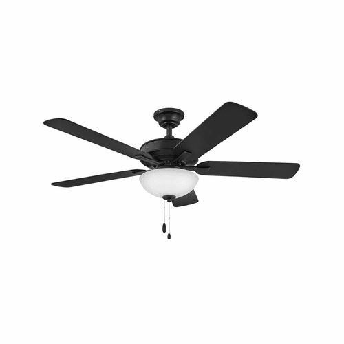 Hinkley Metro Illuminated 52" Ceiling Fan - Matte Black - 903352FMB-LIA