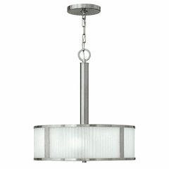 Hinkley Midtown Inverted Pendant - Brushed Nickel - 4972BN Hinkley Midtown Inverted Pendant - Brushed Nickel - 4972BN