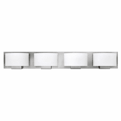 Hinkley Mila 4-LT Bath Light - Brushed Nickel - 53554BN-LED Hinkley Mila 4-LT Bath Light - Brushed Nickel - 53554BN-LED