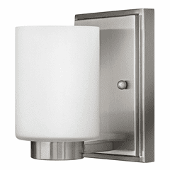 Hinkley Miley Bathroom Wall Sconce - Brushed Nickel - 5050BN-LED