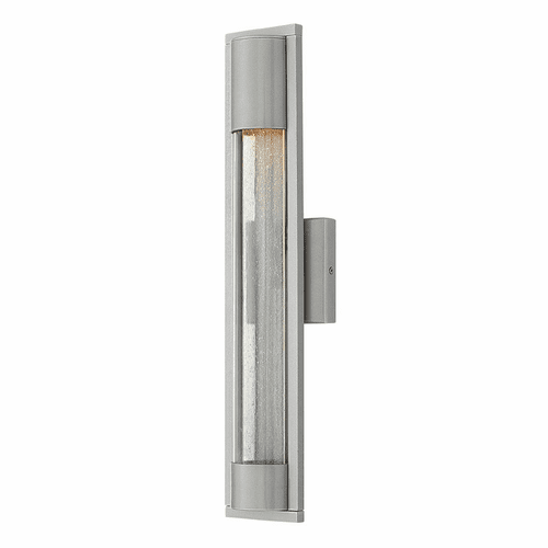 Hinkley Mist Outdoor Medium Wall Mount - Titanium - 1224TT
