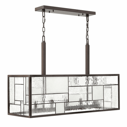 Hinkley Mondrian Linear Chandelier - Buckeye Bronze - 4575KZ
