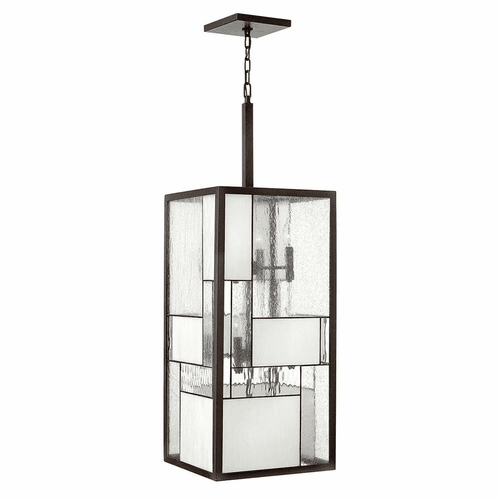 Hinkley Mondrian Single Tier Foyer Light - Buckeye Bronze - 4576KZ