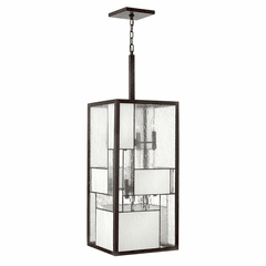 Hinkley Mondrian Single Tier Foyer Light - Buckeye Bronze - 4576KZ