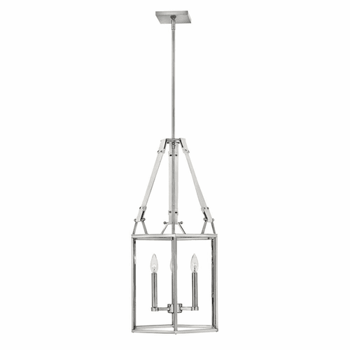 Hinkley Monroe Chandelier - Polished Nickel - 34204PNI