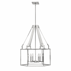 Hinkley Monroe Chandelier - Polished Nickel - 34206PNI