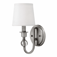 Hinkley Morgan Wall Sconce - Antique Nickel - 4870AN
