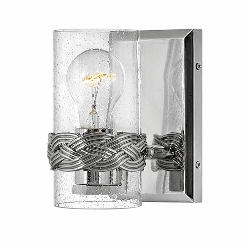 Hinkley Nevis Bathroom Wall Sconce - Polished Nickel - 5510PN