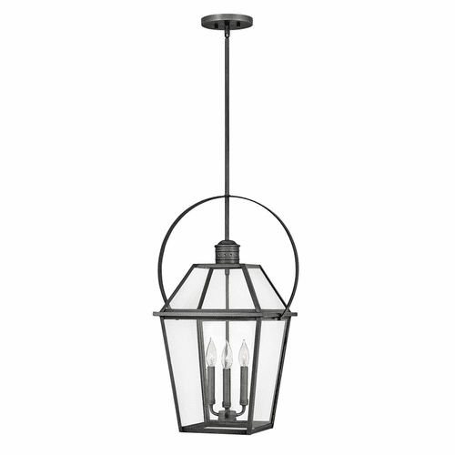 Hinkley Nouvelle Outdoor Hanging Light - Blackened Brass - 2772BLB