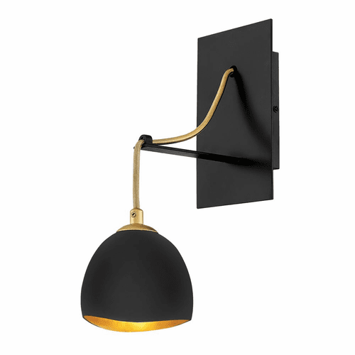 Hinkley Nula Wall Sconce - Shell Black - 35900SHB