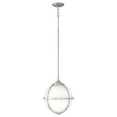 Hinkley Odeon Stem Hung Pendant - Brushed Nickel - 4744BN Hinkley Odeon Stem Hung Pendant - Brushed Nickel - 4744BN