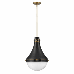 Hinkley Oliver Medium Pendant - Black - 39054BK
