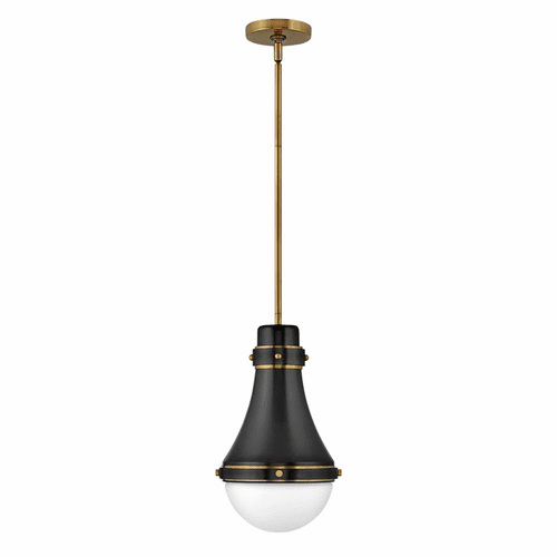 Hinkley Oliver Small Pendant - Black - 39057BK