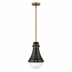 Hinkley Oliver Small Pendant - Black - 39057BK