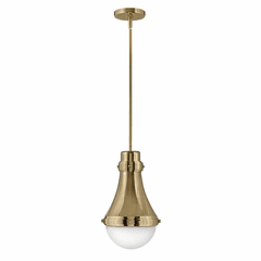 Hinkley Oliver Small Pendant - Bright Brass - 39057BBR
